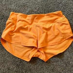 neon orange 2.5 speedups size 4